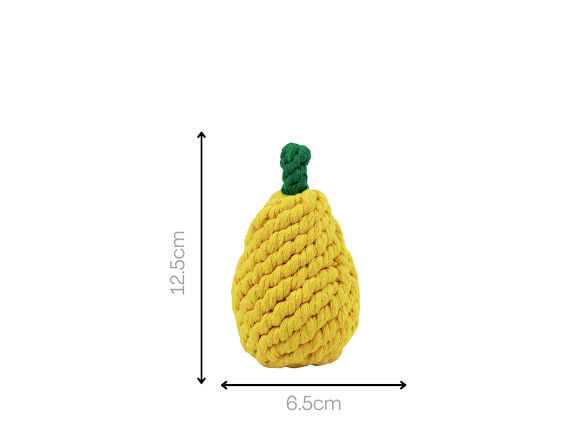 Handmade Fruit and Vegetable Rope Toys, Macrame Toys