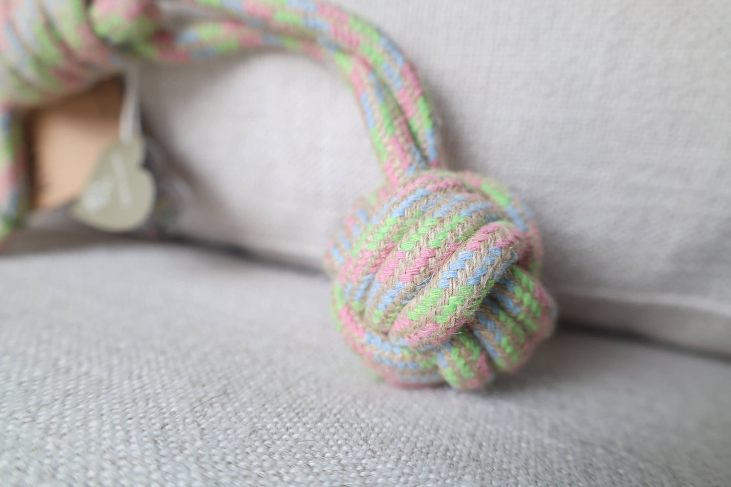 Hemp Rope Tug Dog Toy